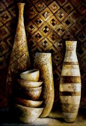 Upscale Dimensions I by Vollherbst-lane